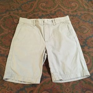 J.Crew CrewCuts Gray chino shorts.
